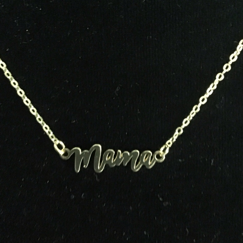 Gold 'Mama' Necklace